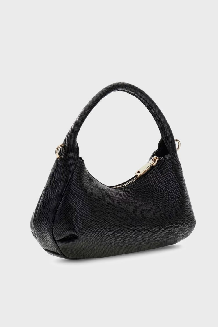 Guess Gilda Çıkarılabilir Askılı HWZG9747730 Kadın Çanta HWZG97 47730 BLA Siyah - Guess (1)