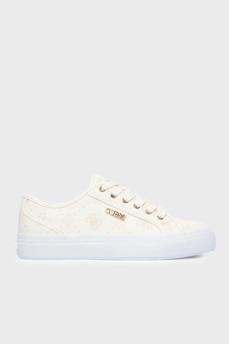 Guess Jelexa 4G Logolu FLTJ10FAL12 Kadın Ayakkabı FLTJ10 FAL12 WHITE Beyaz - Guess