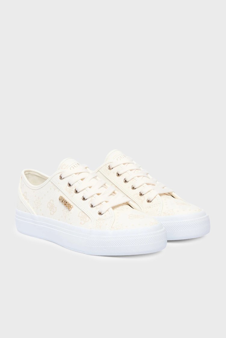 Guess Jelexa 4G Logolu FLTJ10FAL12 Kadın Ayakkabı FLTJ10 FAL12 WHITE Beyaz - Guess (1)