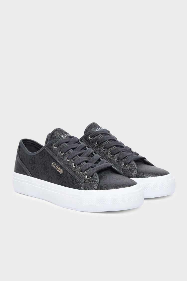 Guess Jelexa 4G Logolu Sneaker FLTJ10FAL12 Kadın Ayakkabı FLTJ10 FAL12 COAL Antrasit - Guess (1)