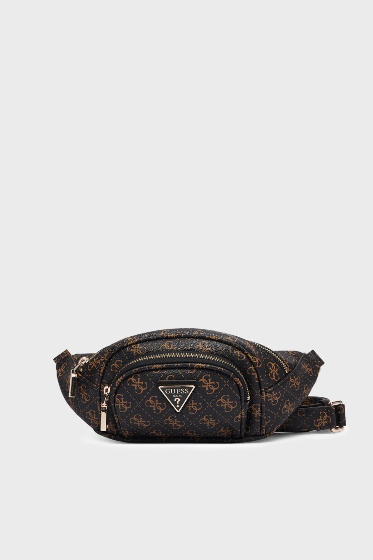 Guess Latona 4G Logolu TWHQ9211080 Kadın Bel Çantası TWHQ92 11080 BBA Kahve - Guess