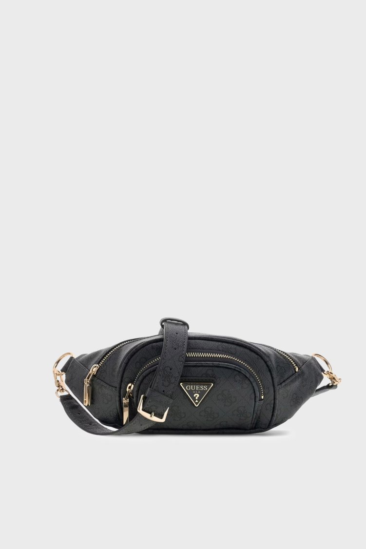 Guess Latona Logolu Çıkarılabilir Askılı TWHB9211080 Kadın Bel Çantası TWHB92 11080 CLO Antrasit - Guess