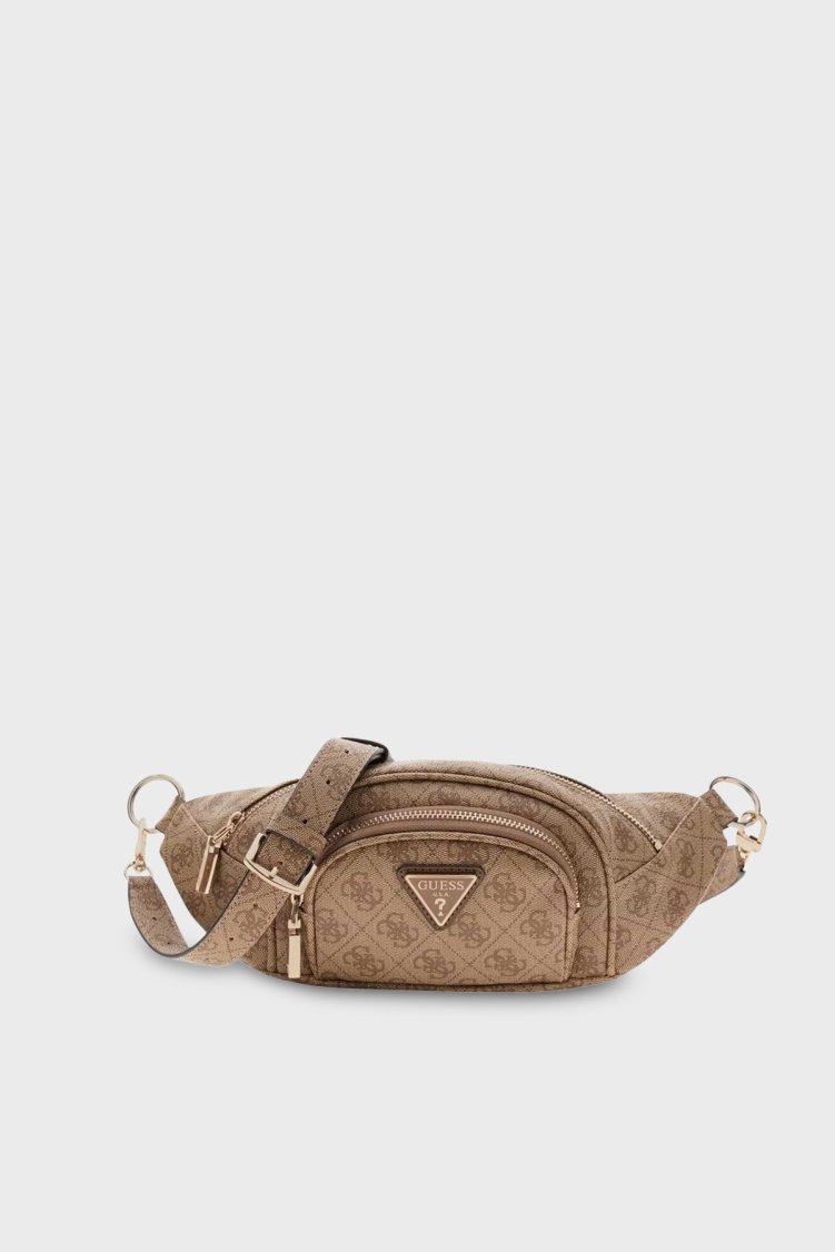 Guess Latona Logolu Çıkarılabilir Askılı TWHB9211080 Kadın Bel Çantası TWHB92 11080 LTL Kahve - Guess