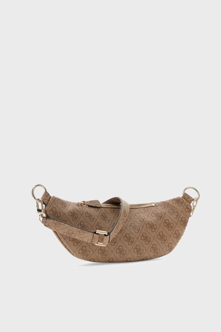 Guess Latona Logolu Çıkarılabilir Askılı TWHB9211080 Kadın Bel Çantası TWHB92 11080 LTL Kahve - Guess (1)