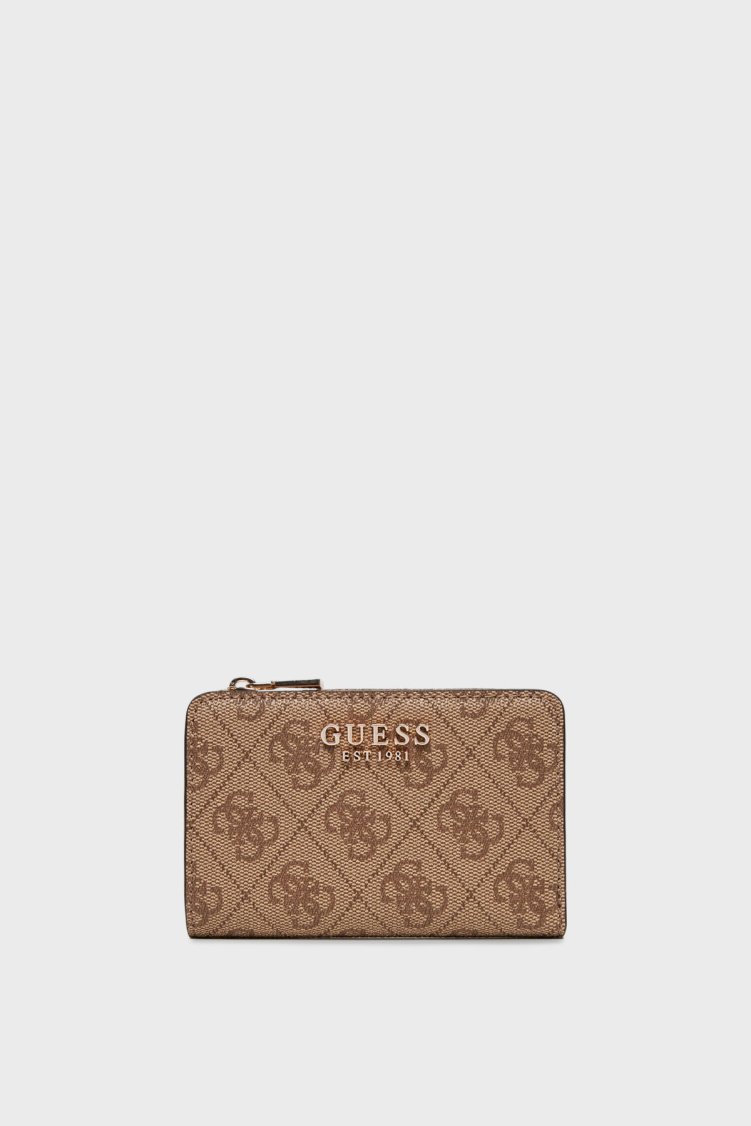 Guess Laurel 4G Logolu Fermuarlı SWSG7459156 Bayan Cüzdan SWSG74 59156 LTL KAHVE - Guess