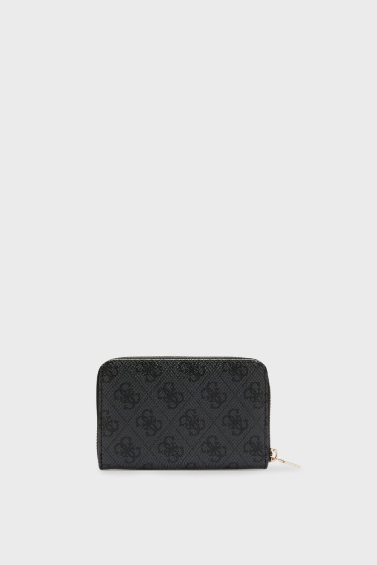 Guess Laurel Logolu Fermuarlı SWSG7459140 Bayan Cüzdan SWSG74 59140 CLO ANTRASİT - Guess (1)