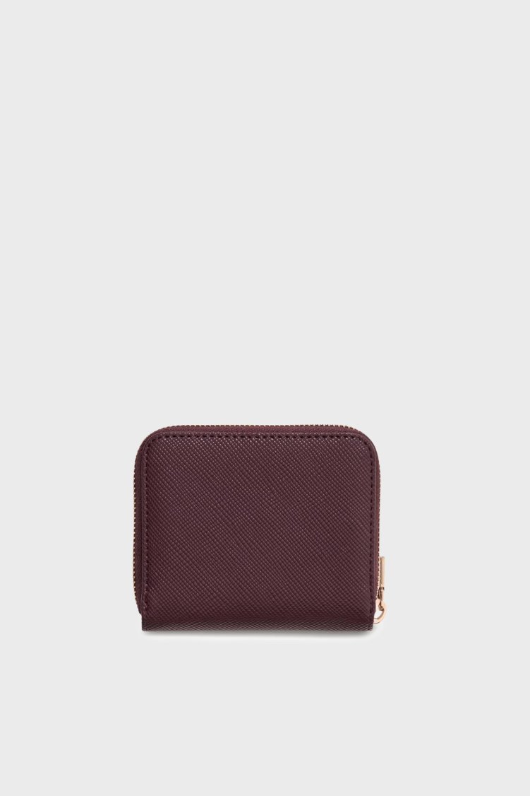 Guess Laurel Logolu Fermuarlı SWZG7459137 Kadın Cüzdan SWZG74 59137 BUR Bordo - Guess (1)