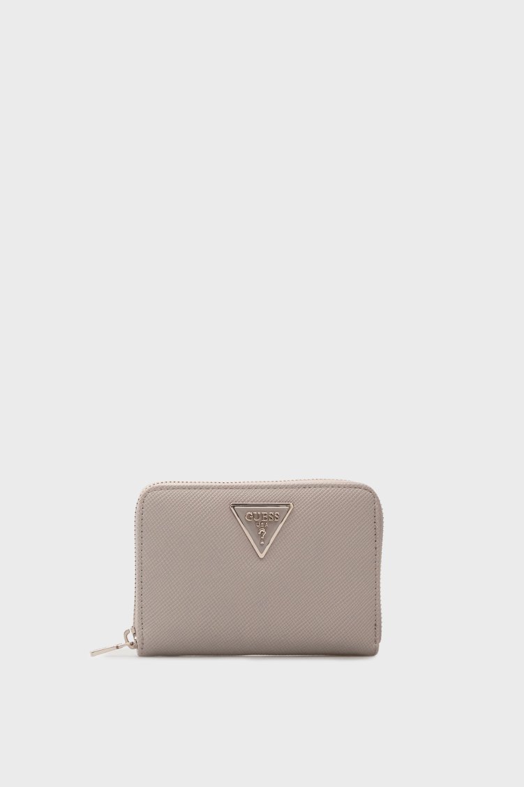 Guess Laurel Logolu Fermuarlı SWZG7459140 Bayan Cüzdan SWZG74 59140 TAU KAHVE - Guess (1)