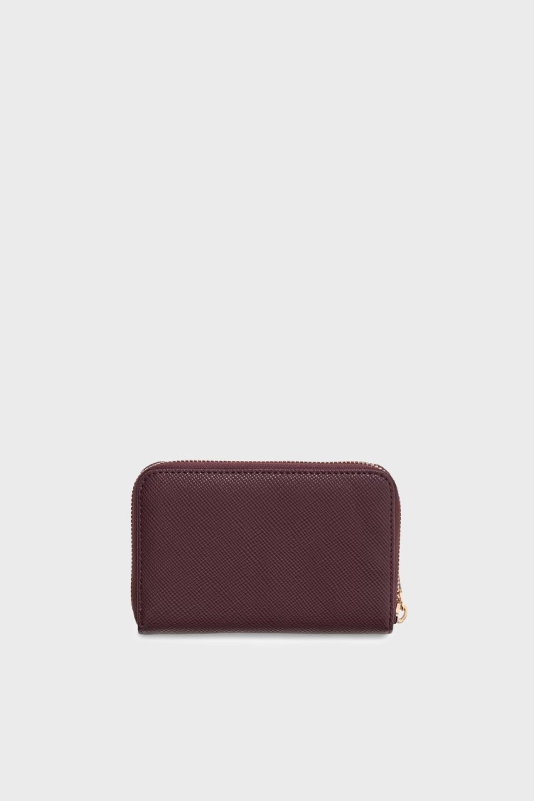 Guess Laurel Logolu Fermuarlı SWZG7459140 Kadın Cüzdan SWZG74 59140 BUR Bordo - Guess (1)
