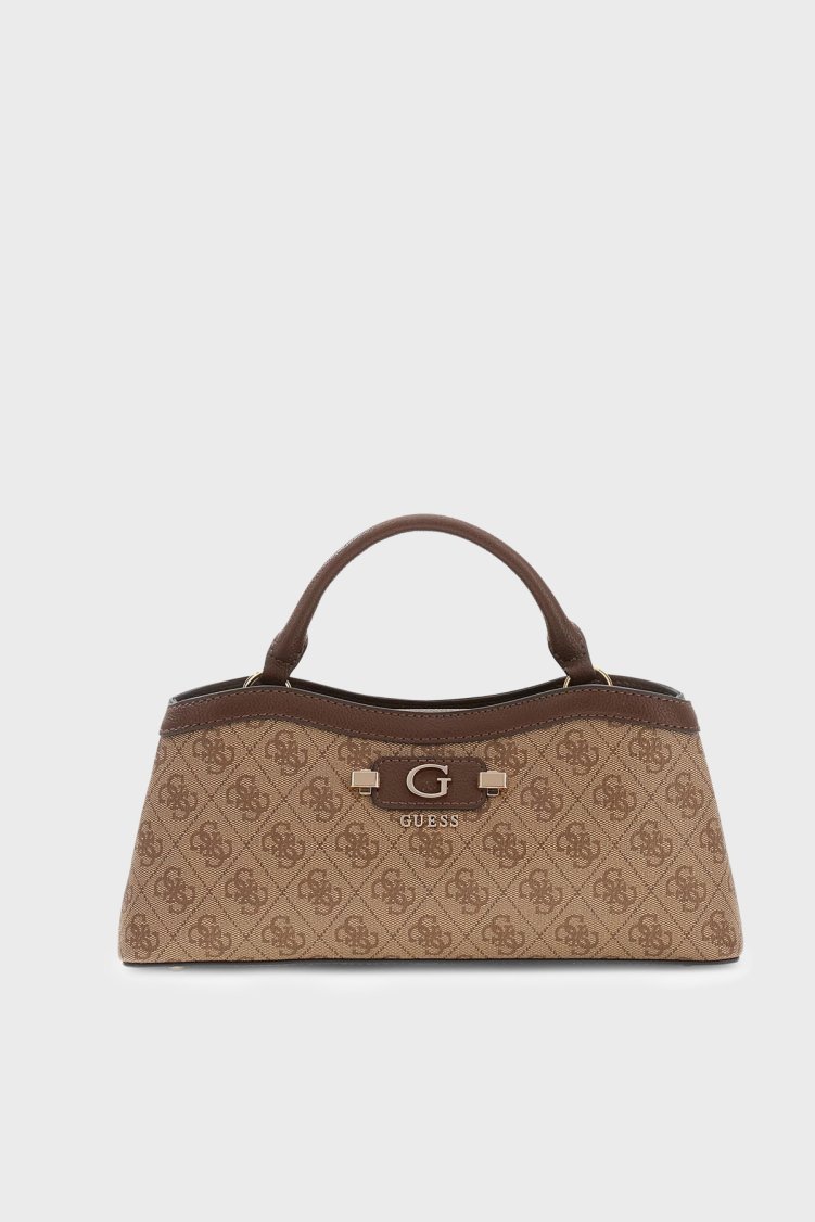 Guess Lindsey Logolu Çıkarılabilir Zincir Askılı HWSG9749050 Kadın Çanta HWSG97 49050 LTL Kahve - Guess