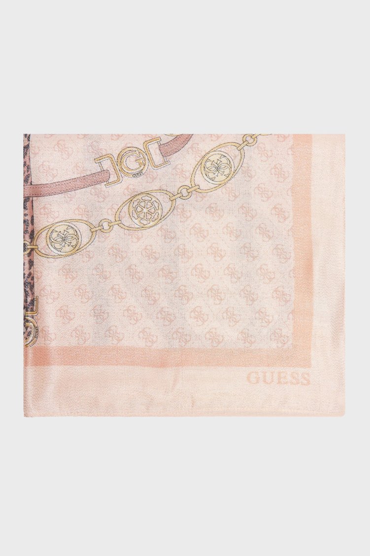 Guess Logolu 70 x 180 cm AW5532VIS03 Kadın Şal AW5532 VIS03 BLS Pudra - Guess (1)