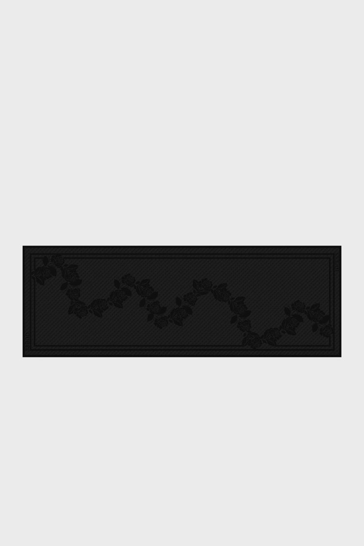 Guess Logolu 70 x 200 cm İpek Kadın Şal AW5750 SIL03 BLA Siyah - Guess (1)