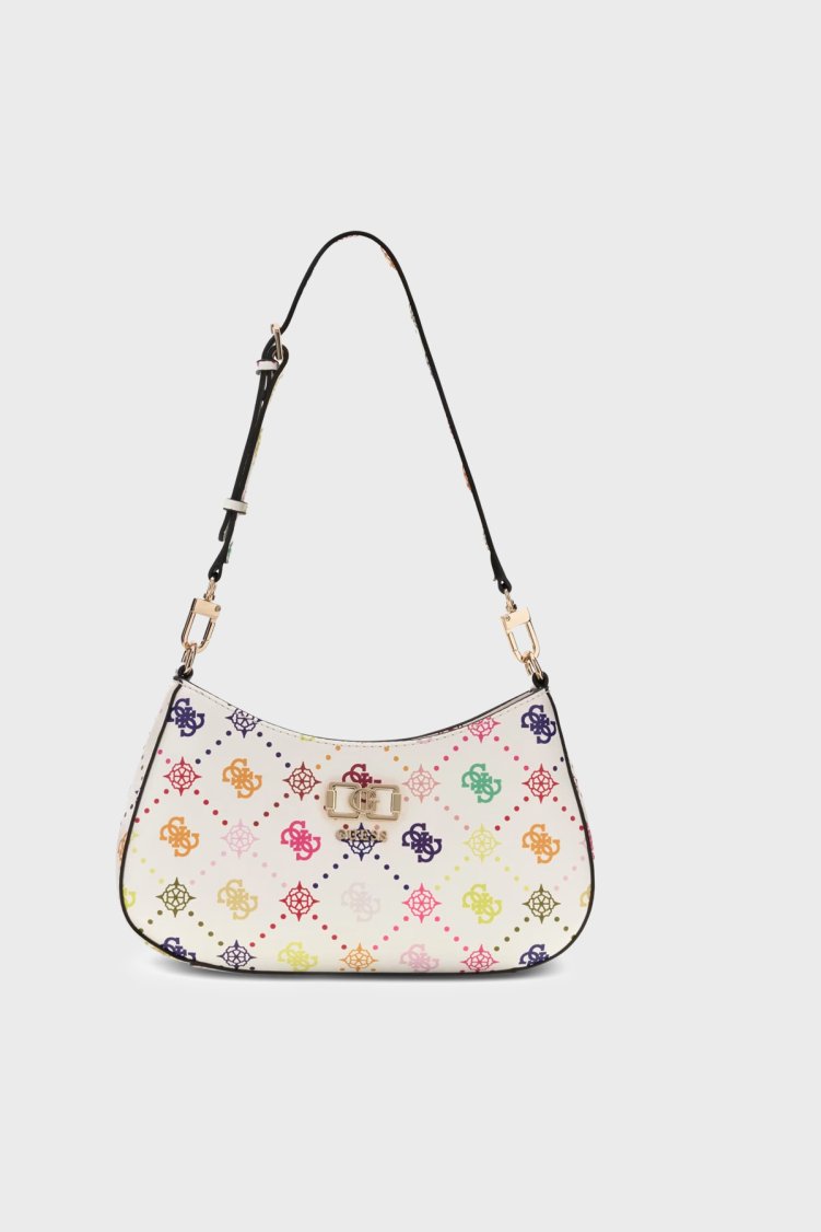 Guess Logolu Ayarlanabilir Askılı Kadın Çanta HWGM99 28180 MUO EKRU - Guess