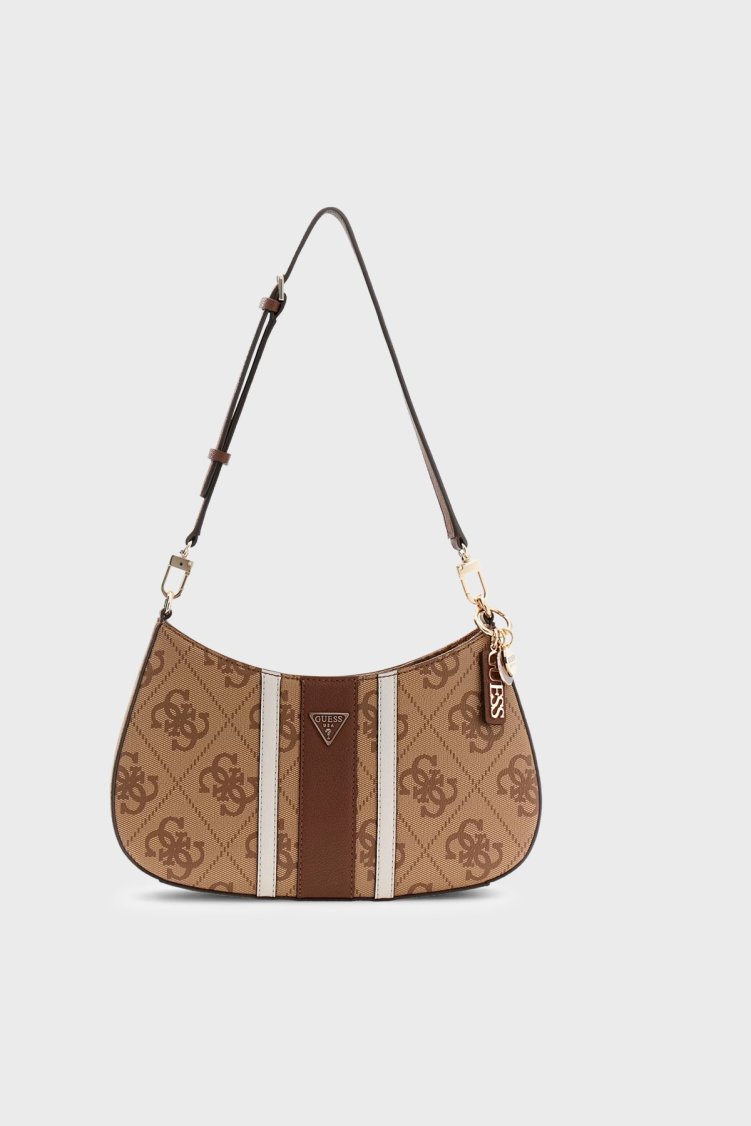 Guess Logolu Ayarlanabilir Omuz Askılı HWSS9672180 Kadın Çanta HWSS96 72180 LGW KAHVE - Guess