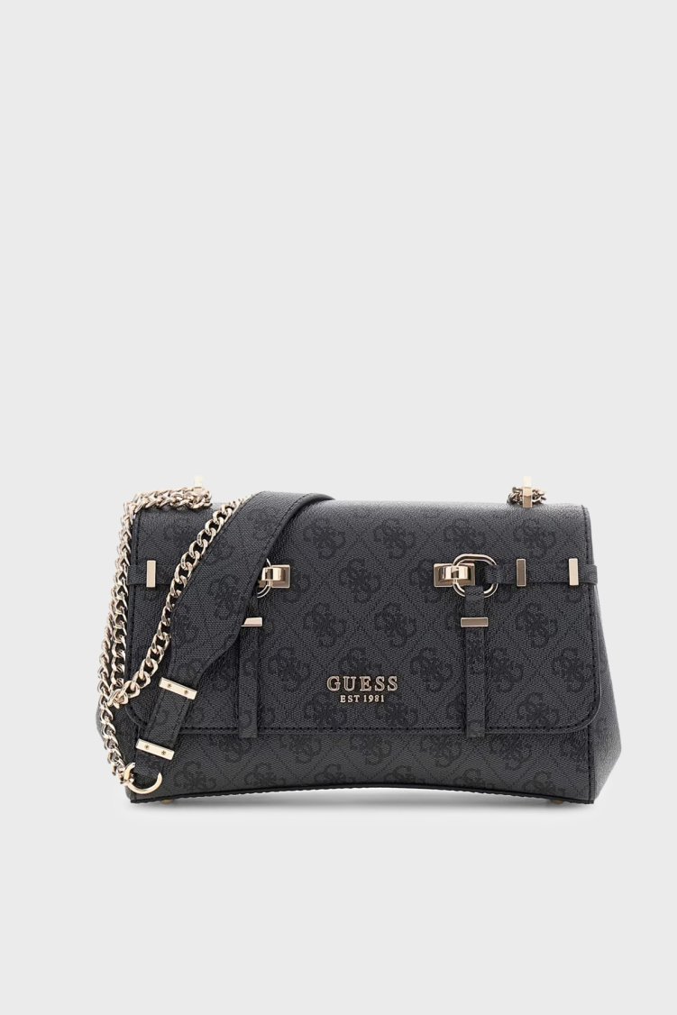 Guess Logolu Ayarlanabilir Zincir Askılı HWSG9917210 Kadın Çanta HWSG99 17210 CLO ANTRASİT - Guess