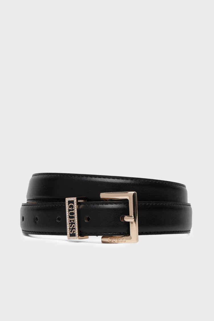 Guess Logolu BW9499 P6425 Kadın Kemer BW9499P6425 BLA Siyah - Guess
