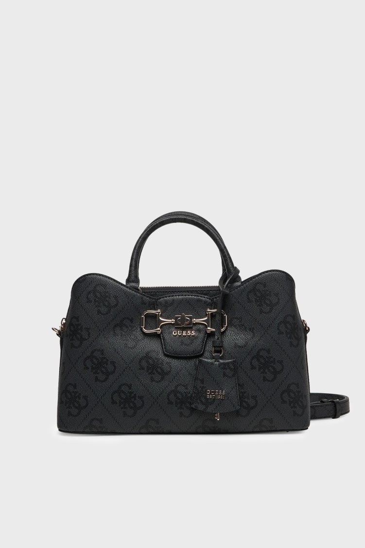 Guess Logolu Çıkarılabilir Askılı HWOS9924060 Kadın Çanta HWOS99 24060 CLO ANTRASİT - Guess