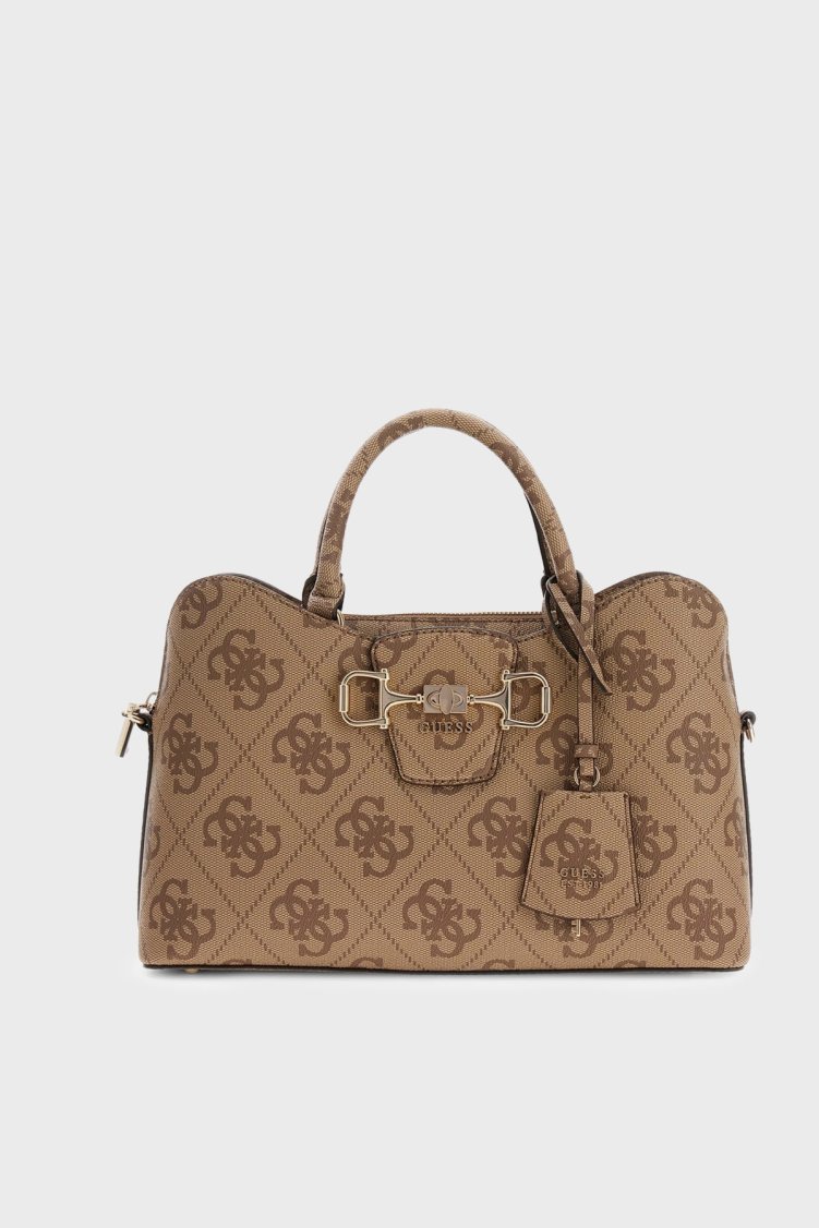 Guess Logolu Çıkarılabilir Askılı HWOS9924060 Kadın Çanta HWOS99 24060 LTL KAHVE - Guess (1)