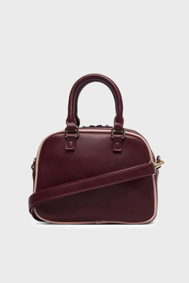 Guess Logolu Çıkarılabilir Askılı Mini V6BZ03W4541 Kadın Çanta V6BZ03 W4541 G596 Bordo - Guess (1)