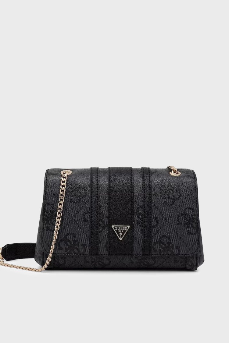 Guess Logolu Zincir Askılı HWSS9672210 Kadın Çanta HWSS96 72210 CLO ANTRASİT - Guess