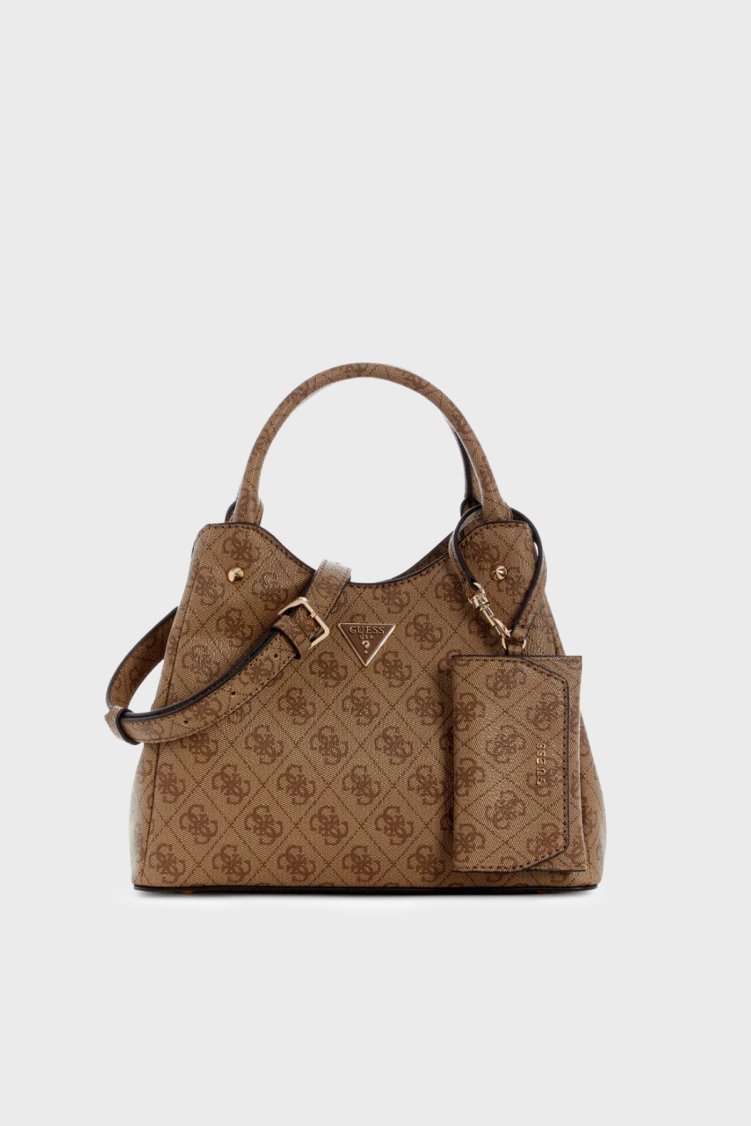 Guess Lorella Logolu Çıkarılabilir Askılı HWSG2484220 Kadın Çanta HWSG24 84220 LTL Kahve - Guess
