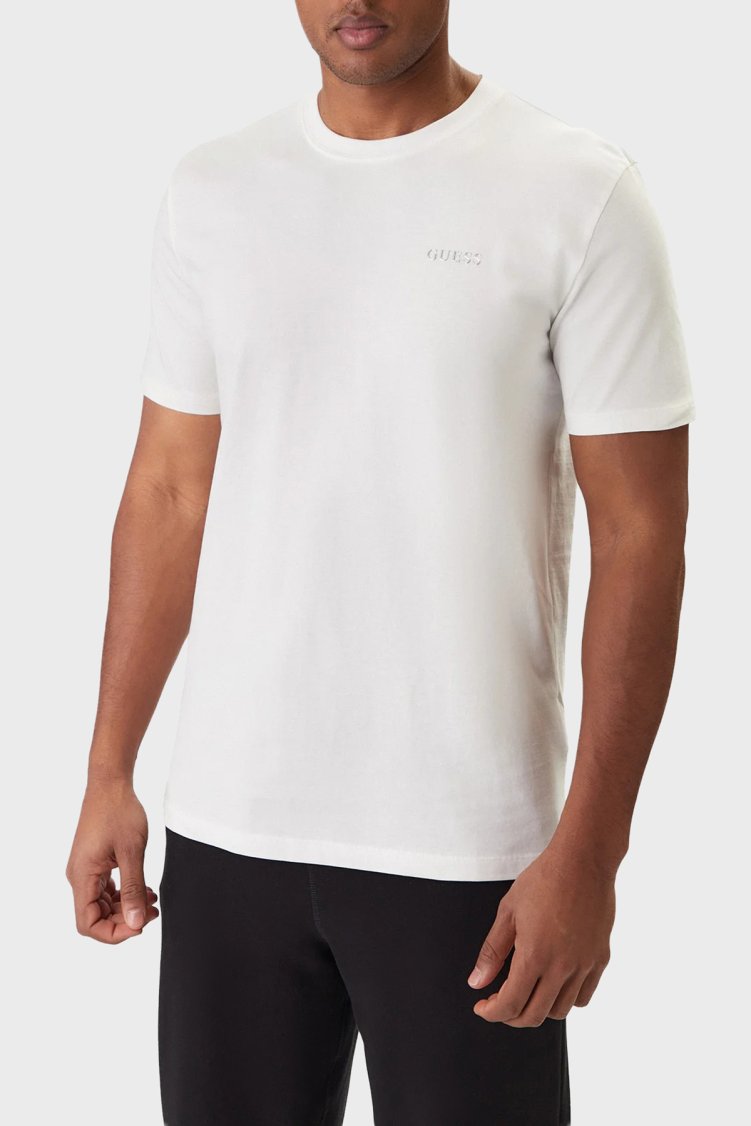 Guess Marzio Pamuklu Regular Fit Logolu Bisiklet Yaka Z6RI17I3Z14 Erkek T Shirt Z6RI17 I3Z14 G018 BEYAZ - Guess