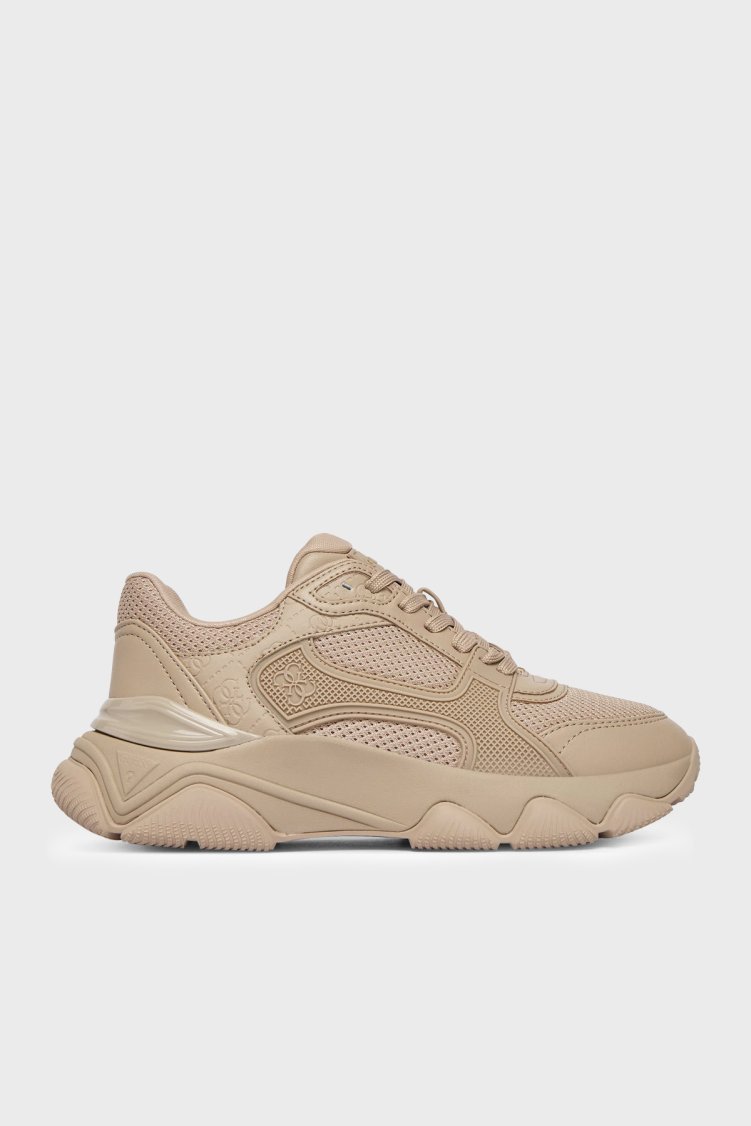 Guess Mazzy Logolu Sneaker FLTMZZELE12 Kadın Ayakkabı FLTMZZ ELE12 NUDE Ten - Guess