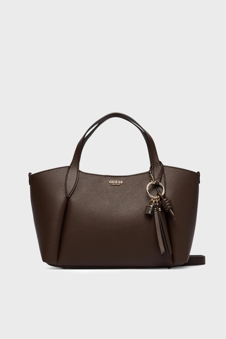 Guess Melody Logolu Çıkarılabilir Askılı HWBG9735060 Kadın Çanta HWBG97 35060 BRO Kahve - Guess