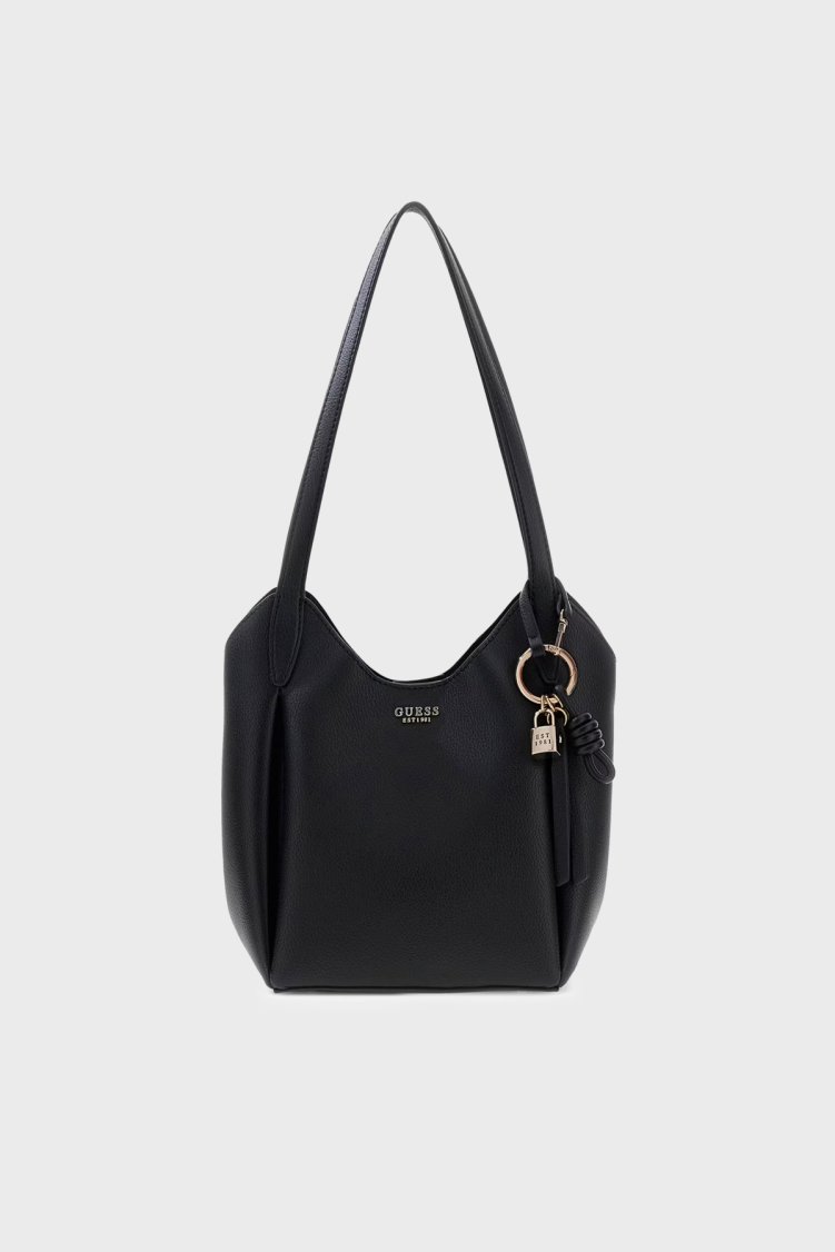 Guess Melody Logolu Omuz Askılı HWBG9735030 Kadın Çanta HWBG97 35030 BLA Siyah - Guess