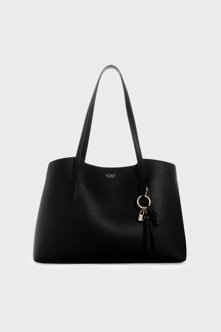 Guess Melody Logolu Omuz Askılı HWBG9735230 Kadın Çanta HWBG97 35230 BLA Siyah - Guess