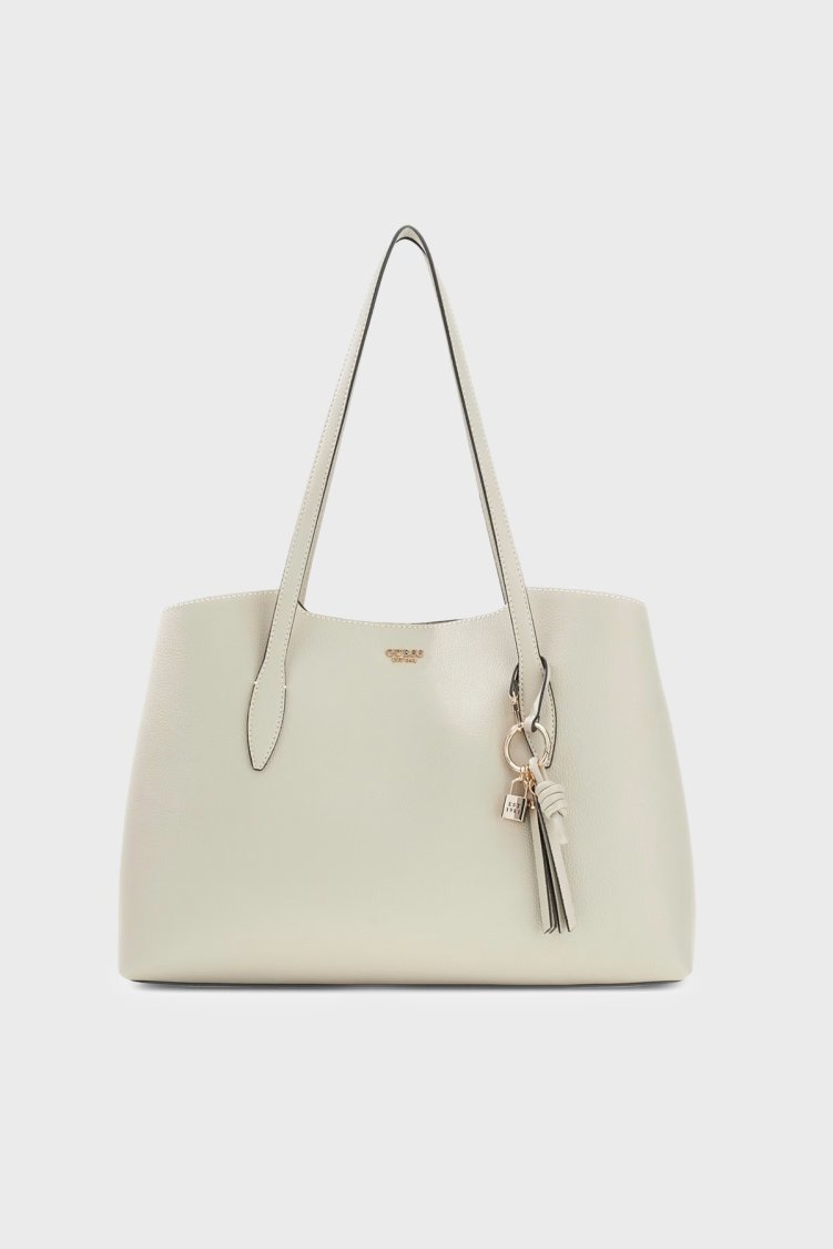 Guess Melody Logolu Omuz Askılı HWBG9735230 Kadın Çanta HWBG97 35230 LTA Bej - Guess
