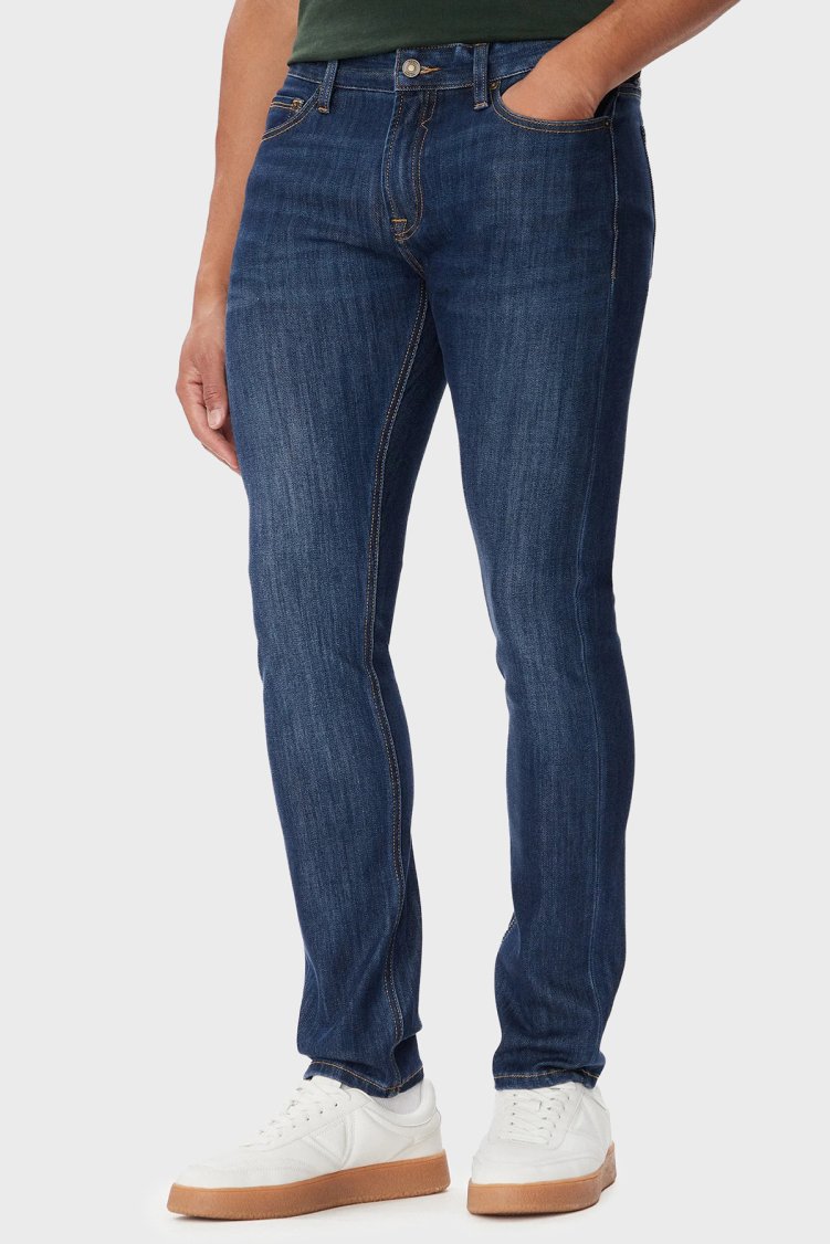 Guess Miami Pamuklu Skinny Fit Dar Paça Jeans M6BAN1D2601 Erkek Kot Pantolon M6BAN1 D2601 RMRO Lacivert - Guess