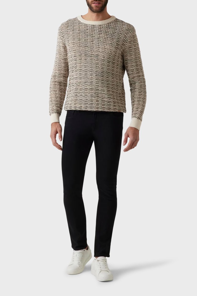 Guess Miami Streç Pamuklu Skinny Fit Düşük Bel Dar Paça M2YAN1D4Q51 Erkek Pantolon M2YAN1 D4Q51 2CRB SİYAH - Guess (1)