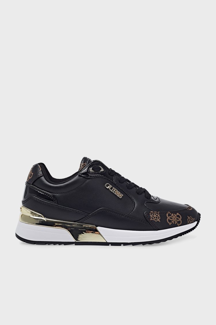Guess Moxea Günlük Spor Kadın Ayakkabı FL5MOXFAL12 BLKBR SİYAH - Guess