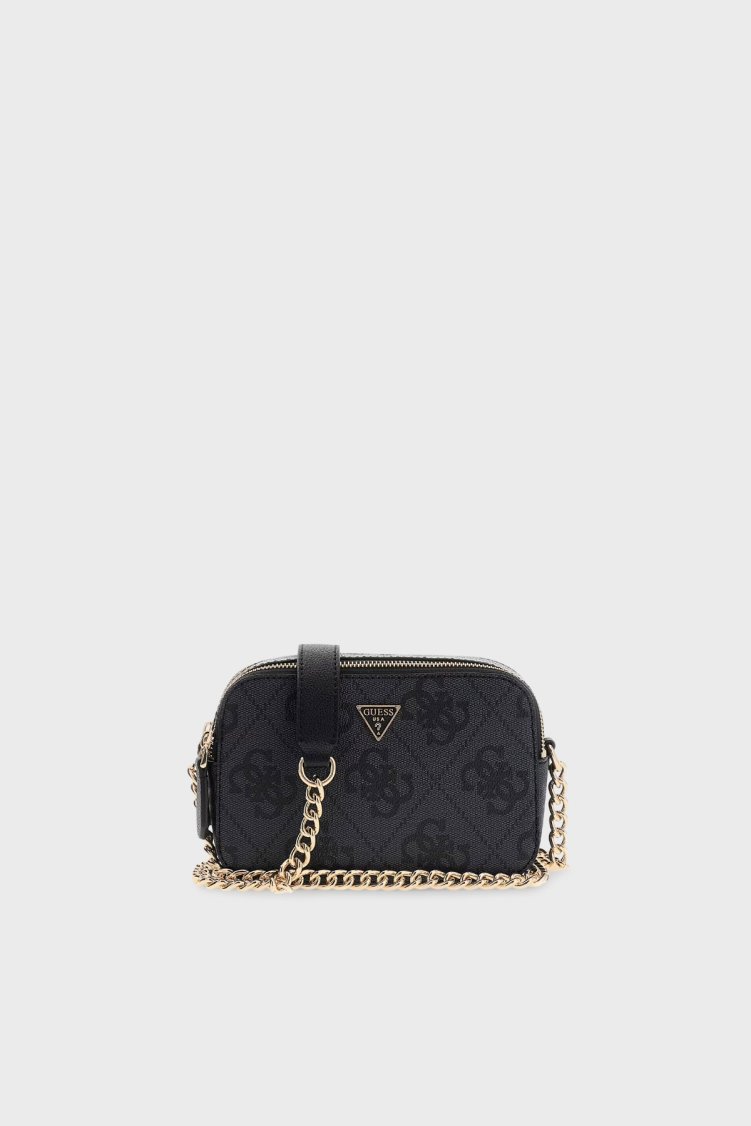 Guess Noelle 4G Logolu Zincir Askılı HWSO9672140 Bayan Çanta HWSO96 72140 CLO ANTRASİT - Guess