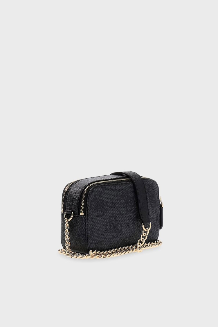 Guess Noelle 4G Logolu Zincir Askılı HWSO9672140 Bayan Çanta HWSO96 72140 CLO ANTRASİT - Guess (1)