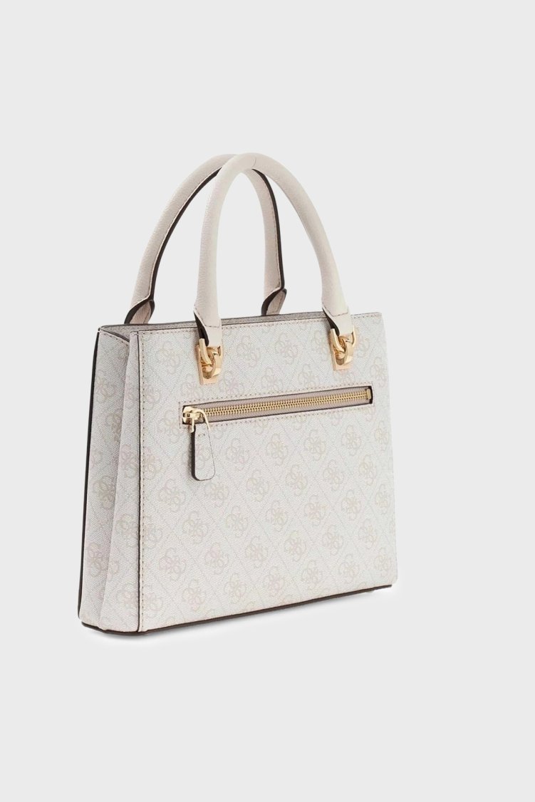 Guess Noelle Logolu Çıkarılabilir Askılı HWBG9672050 Kadın Çanta HWBG96 72050 BNN KREM - Guess (1)