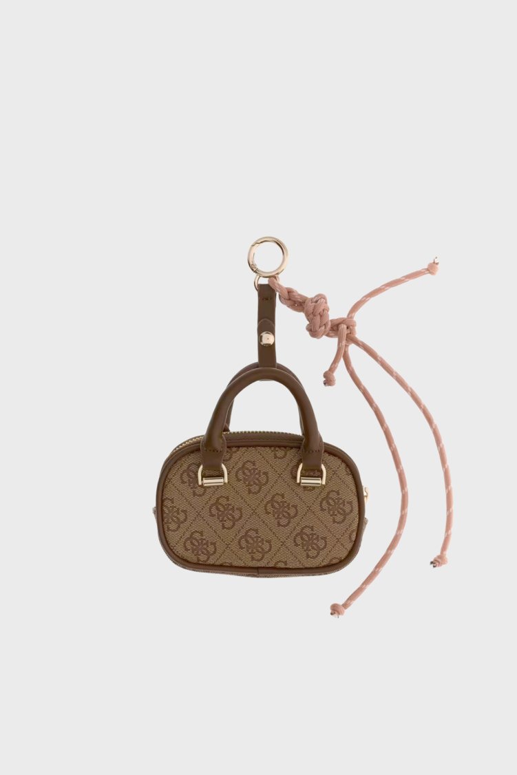 Guess Noelle Logolu RW7580P6401 Kadın Anahtarlık RW7580 P6401 LTL Kahve - Guess (1)