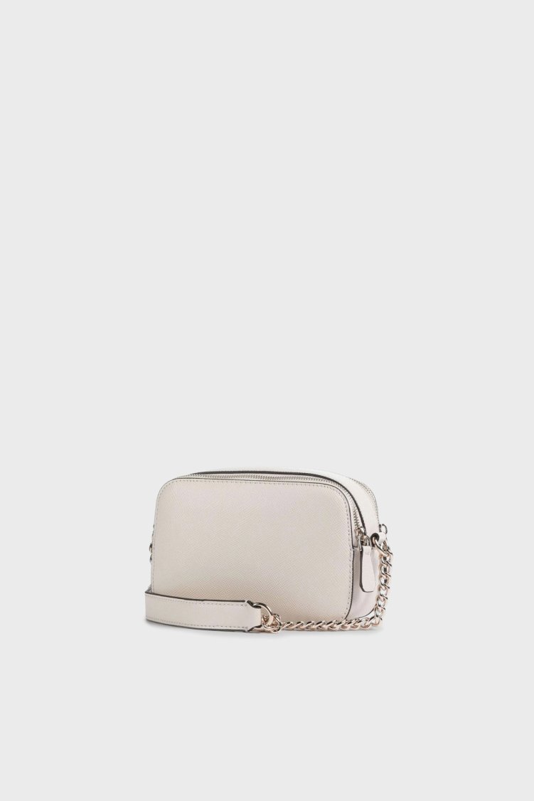 Guess Noelle Logolu Zincir Askılı HWZG9672140 Bayan Çanta HWZG96 72140 TAU KAHVE - Guess (1)