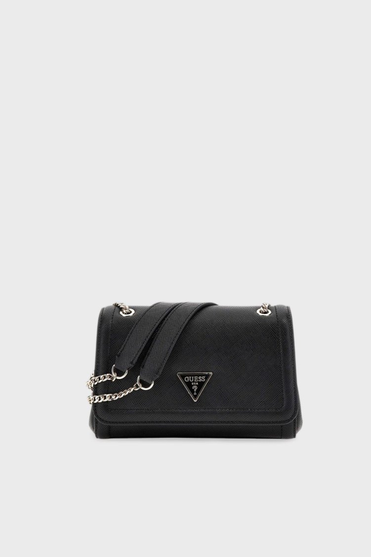 Guess Noelle Logolu Zincir Askılı HWZG9672210 Kadın Çanta HWZG96 72210 BLA SİYAH - Guess