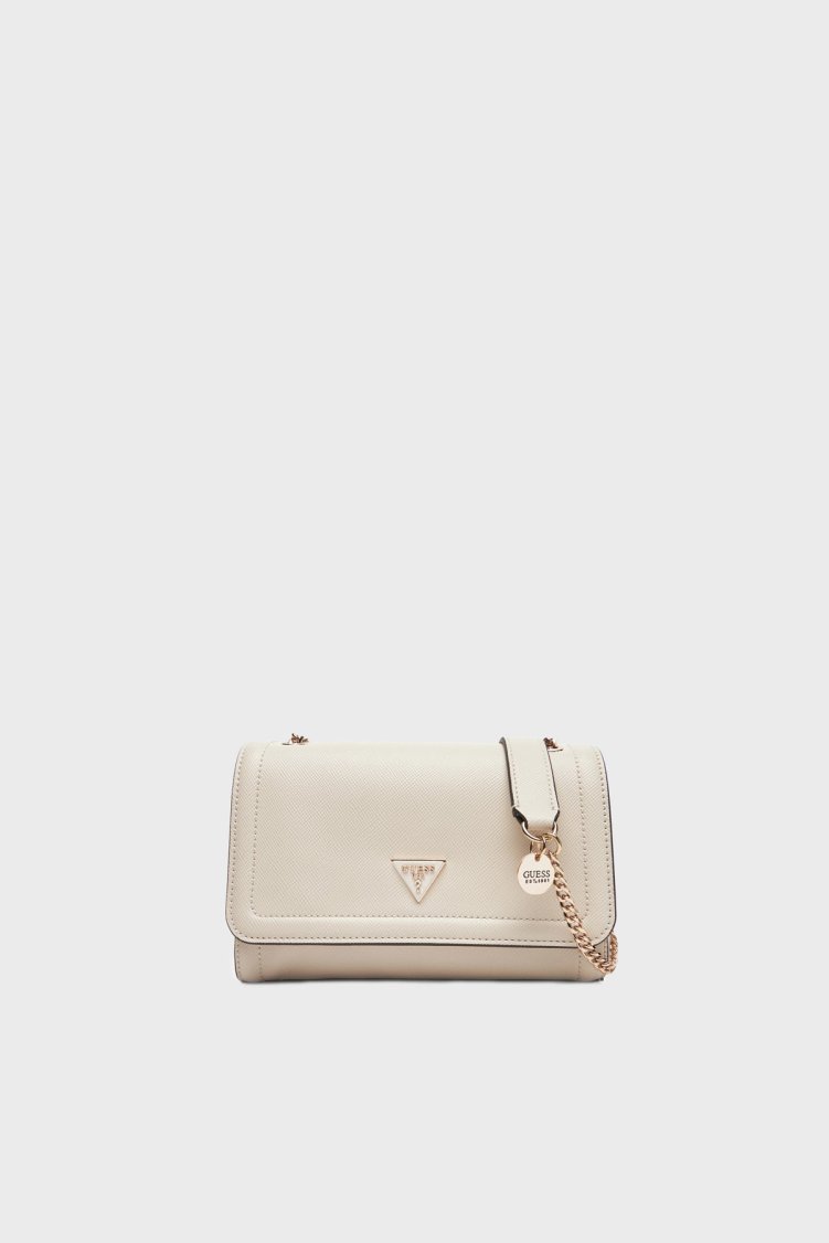 Guess Noelle Logolu Zincir Askılı HWZG9672210 Bayan Çanta HWZG96 72210 TAU KAHVE - Guess