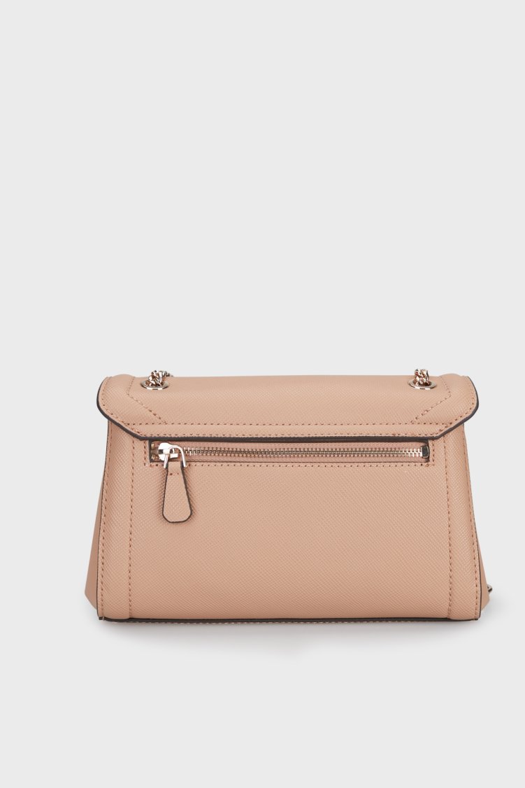 Guess Noelle Logolu Zincir Askılı HWZG9672210 Kadın Çanta HWZG96 72210 BEI Pudra - Guess (1)