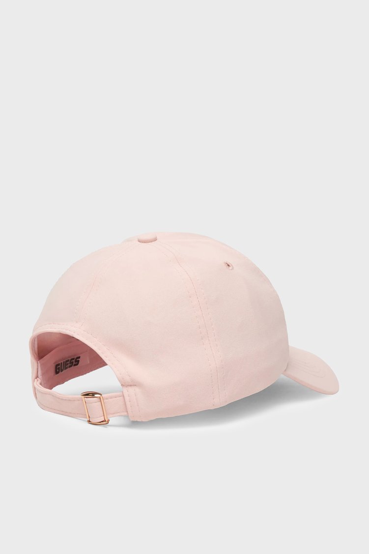 Guess Noemie Üçgen Logolu V6RZ08WG980 Bayan Şapka V6RZ08 WG980 G67B PEMBE - Guess (1)