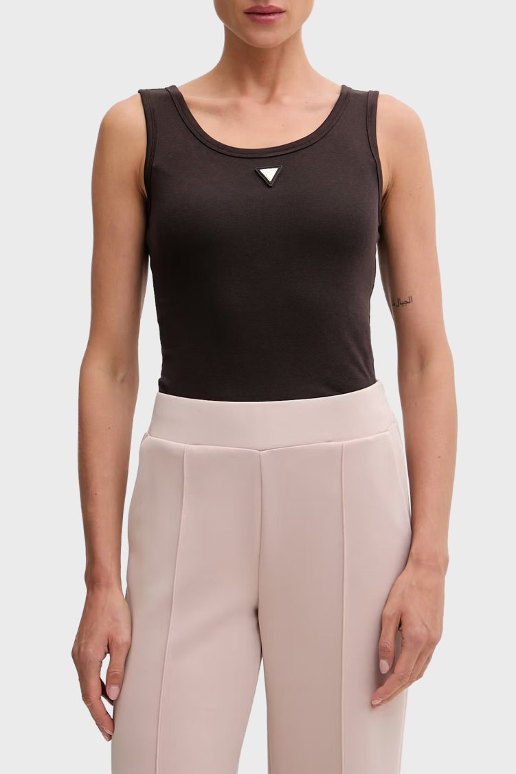 Guess Olympe Kadın Top V6YP09 K4312 A10K Kahve - Guess