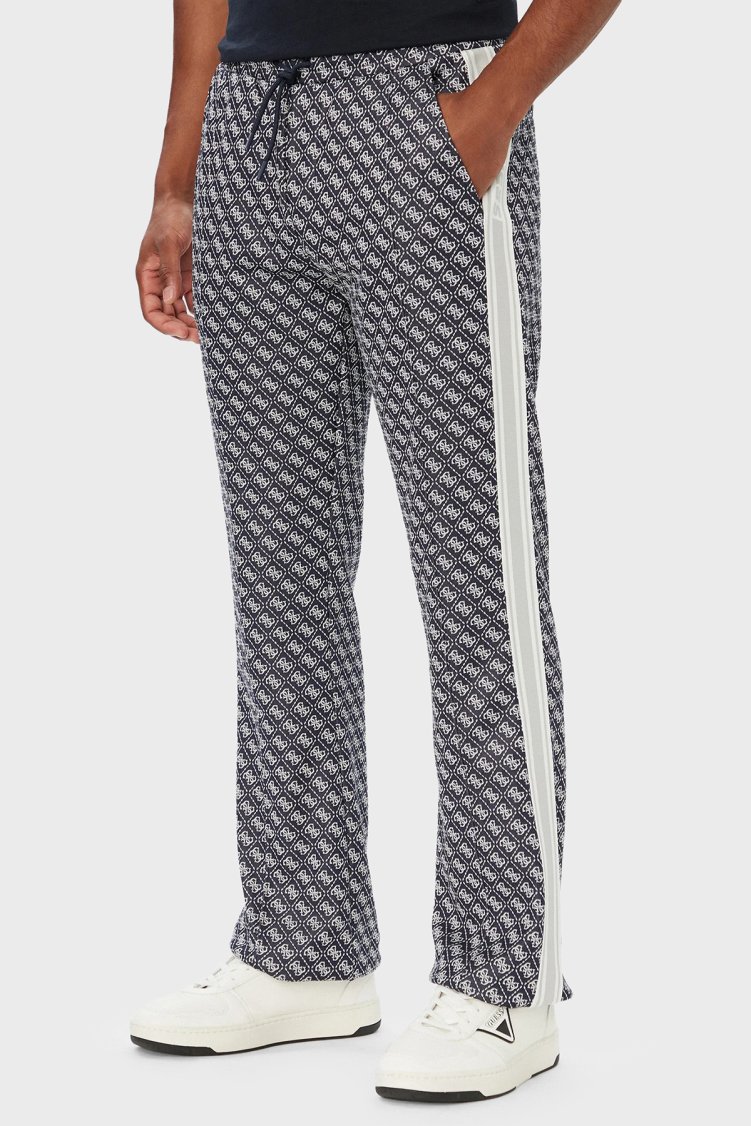 Guess Parimo 4G Logolu Regular Fit Normal Bel Düz Paça Z5BB07K2042 Erkek Pantolon Z5BB07 K2042 FBI2 Lacivert - Guess