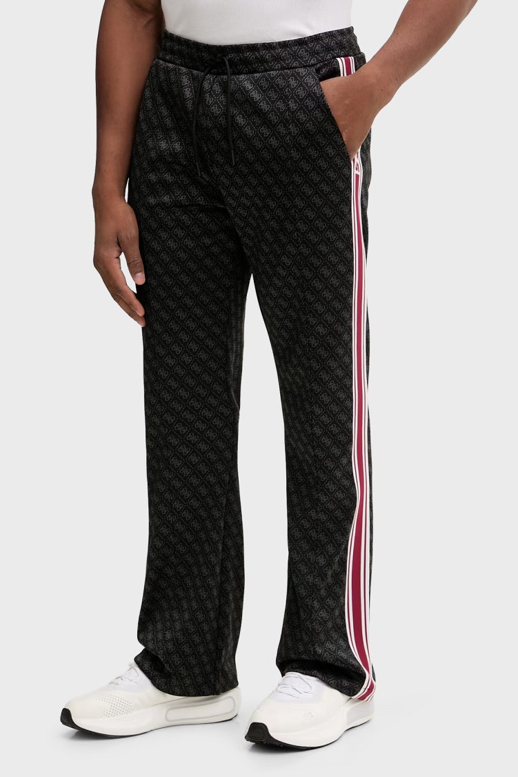 Guess Parimo 4G Logolu Regular Fit Normal Bel Düz Paça Z5BB07K2042 Erkek Pantolon Z5BB07 K2042 FJ9N Siyah - Guess