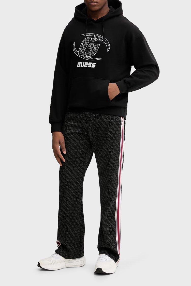 Guess Parimo 4G Logolu Regular Fit Normal Bel Düz Paça Z5BB07K2042 Erkek Pantolon Z5BB07 K2042 FJ9N Siyah - Guess (1)