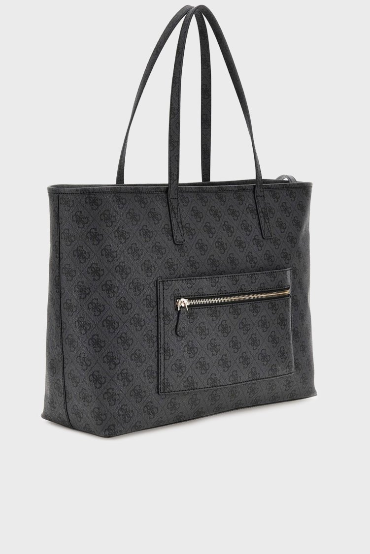 Guess Power Play 4G Logolu Omuz Askılı HWSL7124240 Kadın Çanta HWSL71 24240 CLO ANTRASİT - Guess (1)