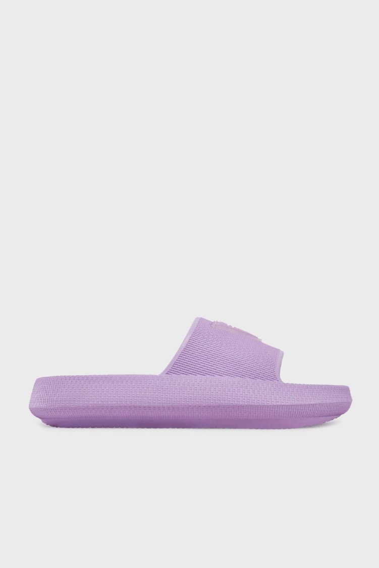 Guess Rubber Logolu Plaj E4GZ27WG5X0 Kadın Terlik E4GZ27 WG5X0 A405 LİLA - Guess