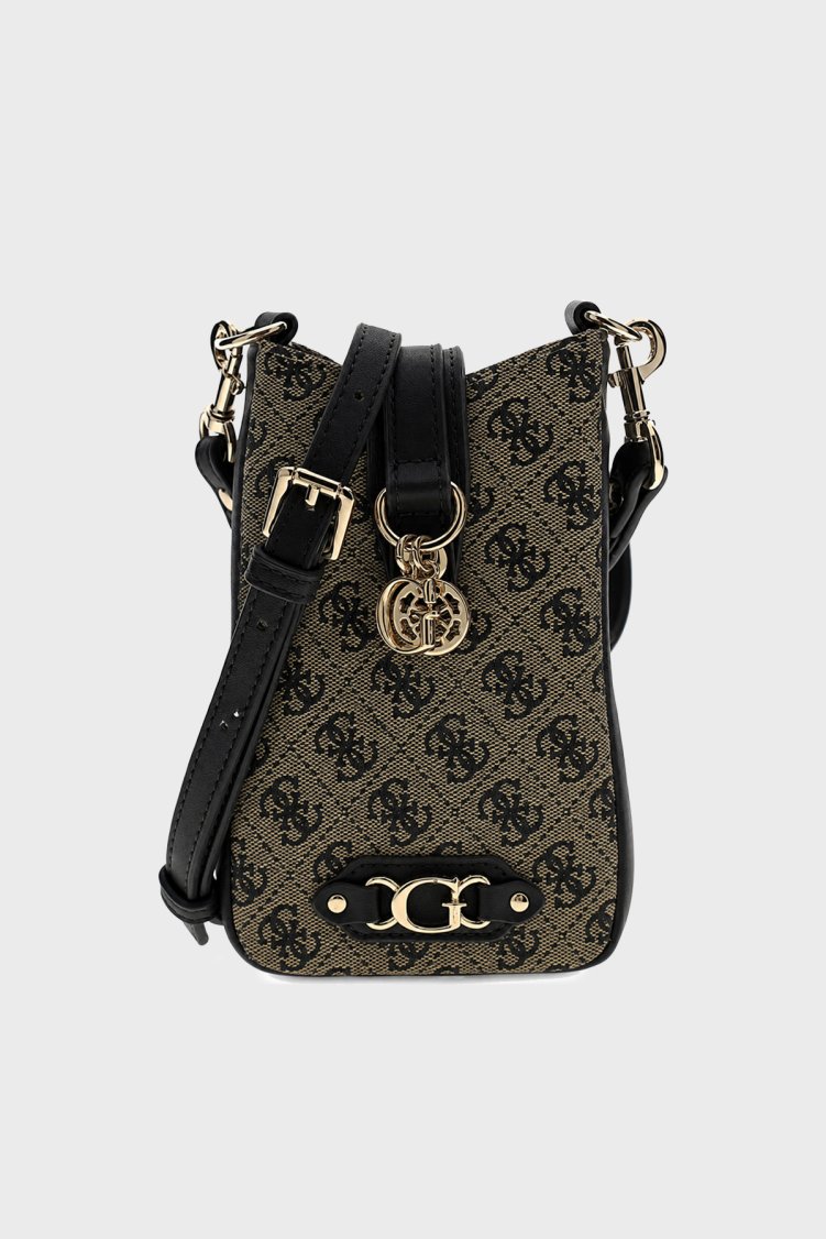 Guess Samantha Logolu Askılı PW7585P6426 Kadın Kartlık PW7585 P6426 BLO Siyah - Guess
